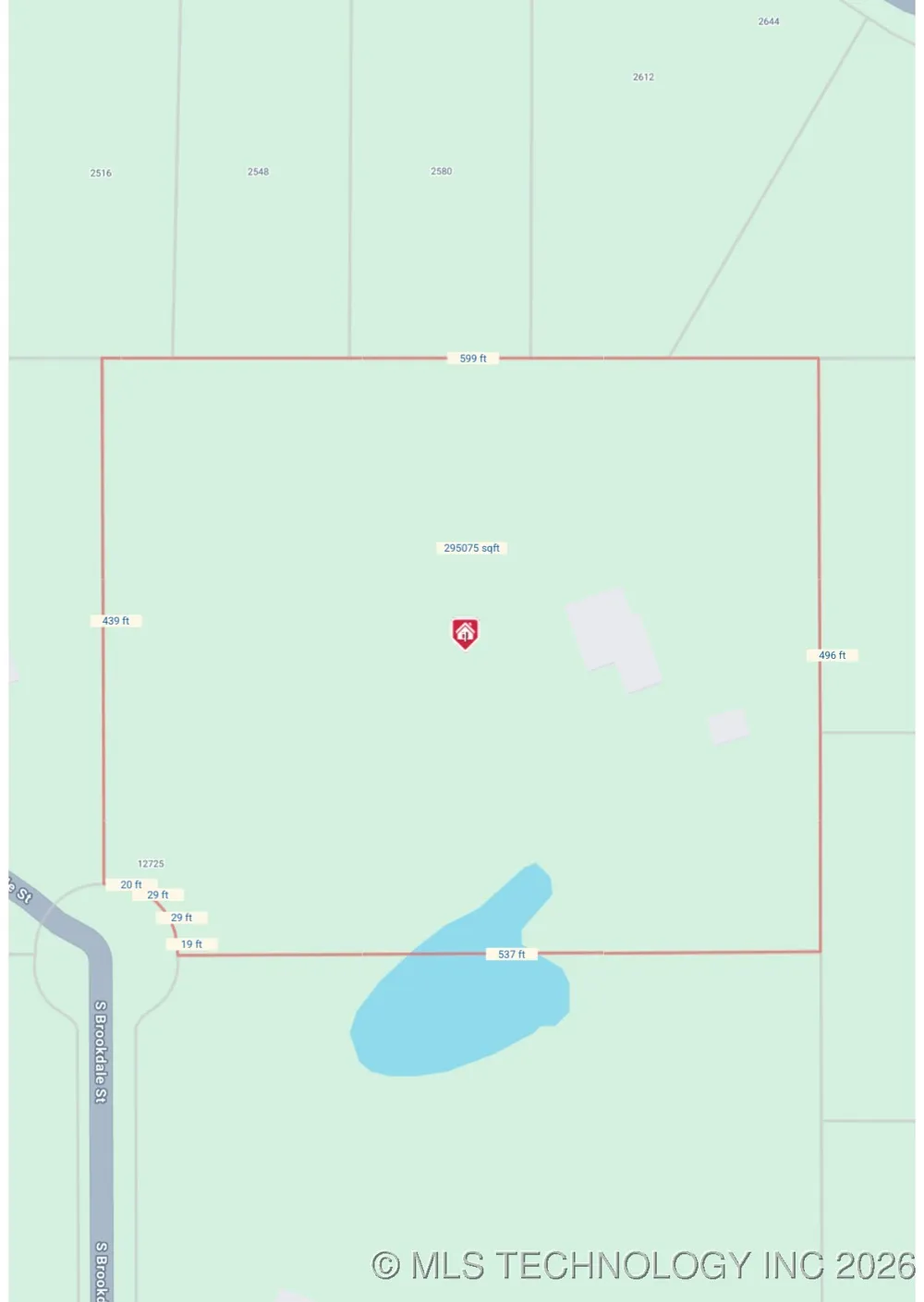 12725 S Brookdale Street Oologah, OK 74053