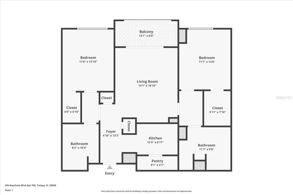 345 BAYSHORE BOULEVARD #706 Tampa, FL 33606