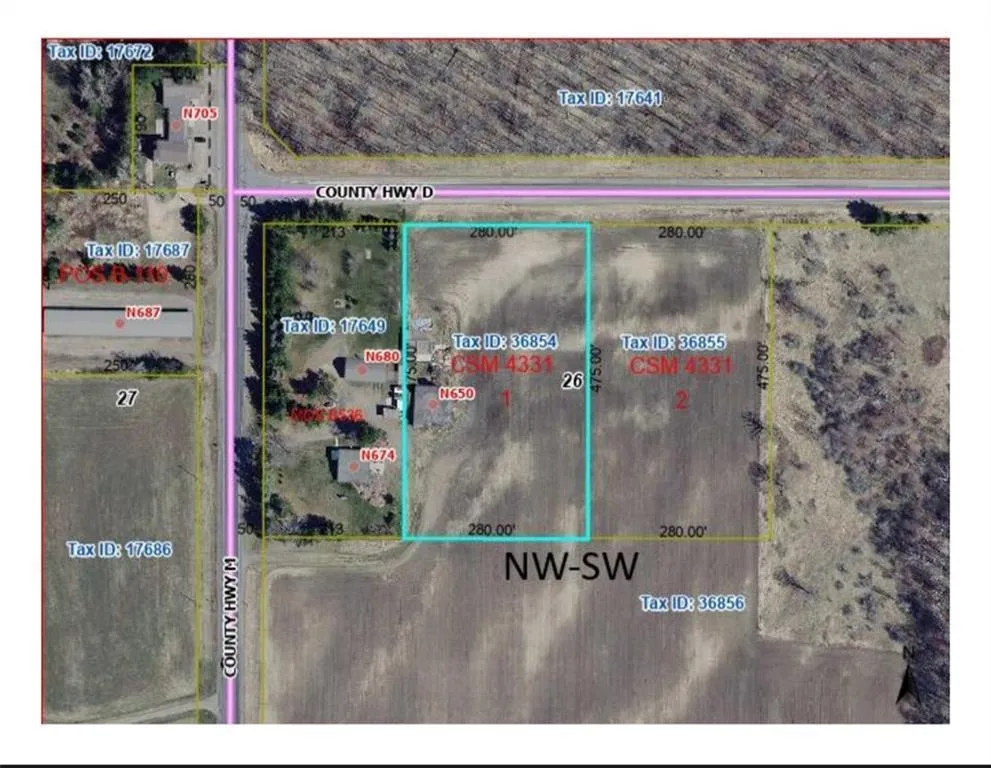 Lot 1 County Hwy D Sarona, WI 54870