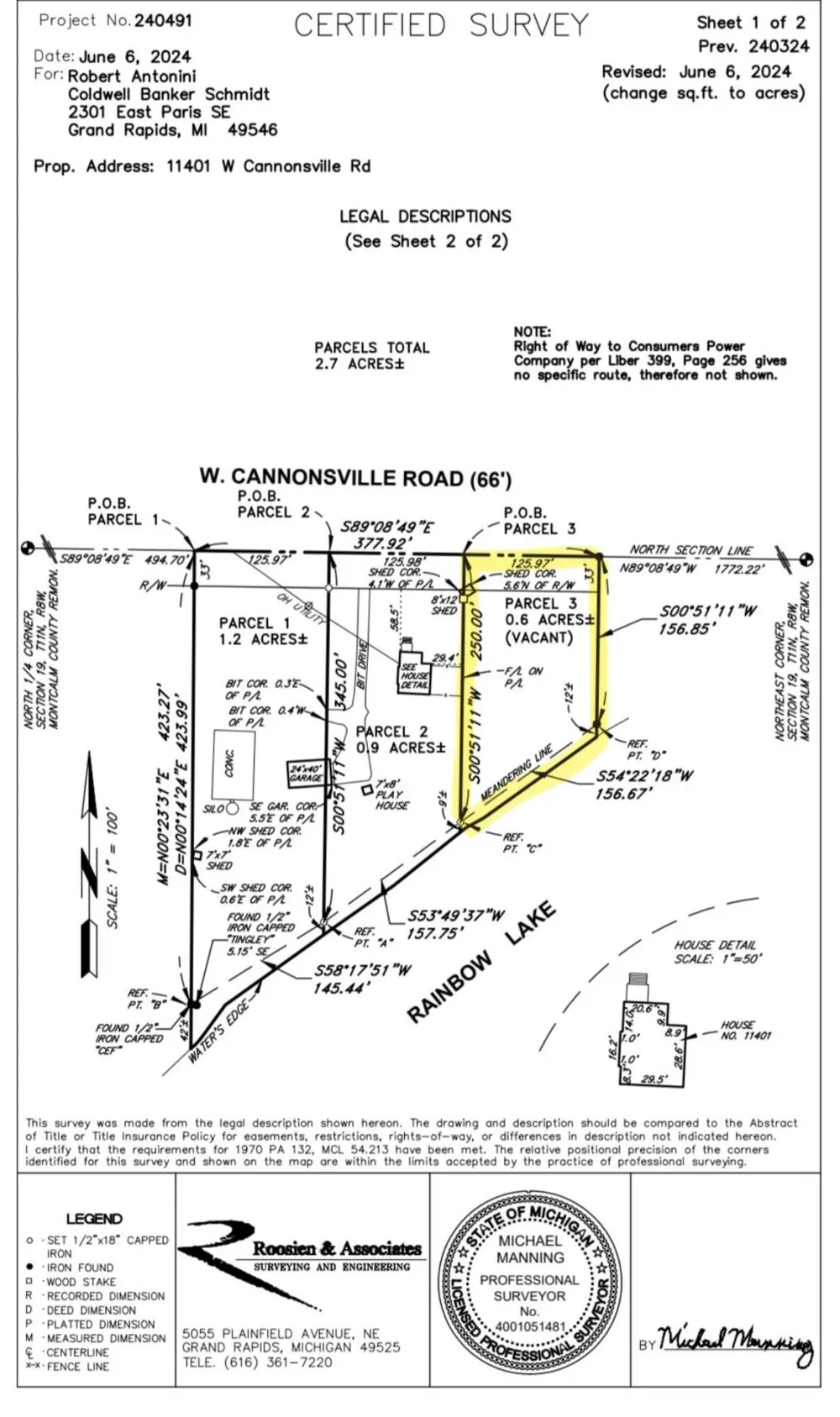 W Cannonsville Road Trufant, MI 49347