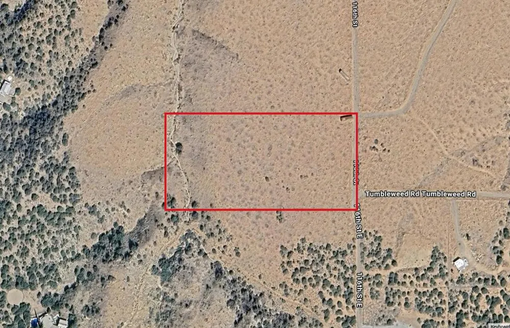 116 Street East & Tumbleweed Rd. Juniper Hills, CA 93543