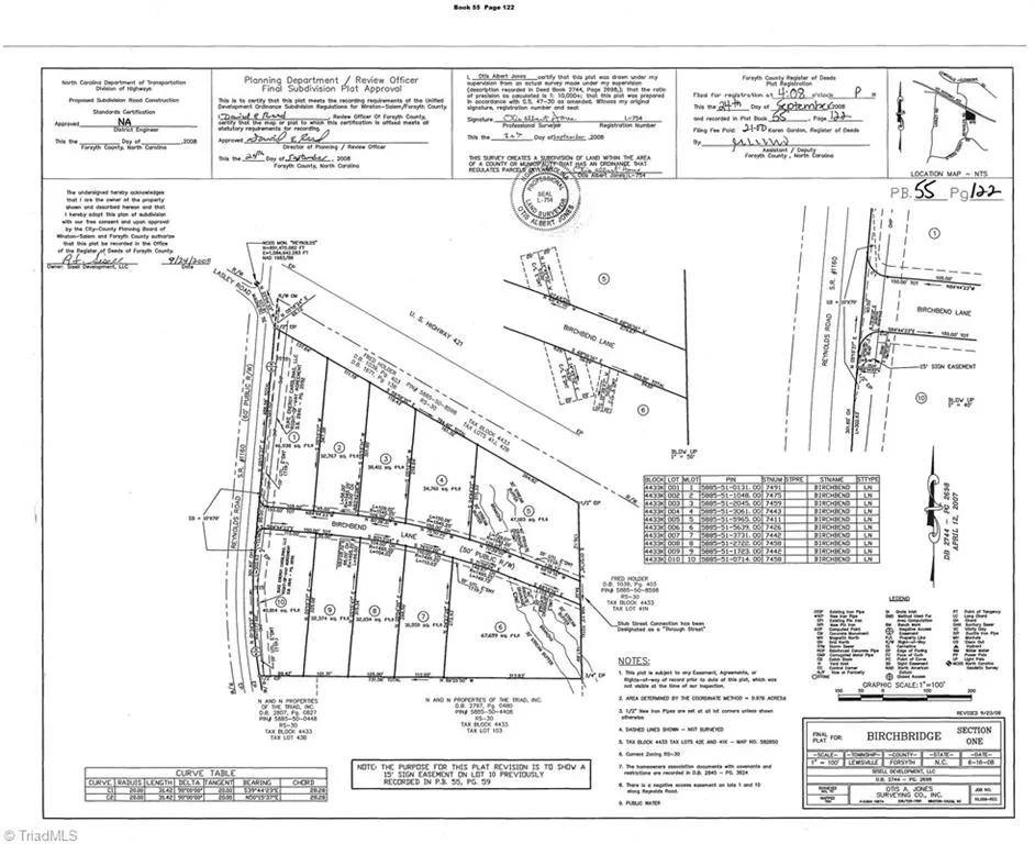 7459 Birchbend Lane #Lot 3 Lewisville, NC 27023