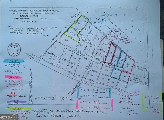 0 Briar Patch LOT 30 PL Townsend, GA 31331