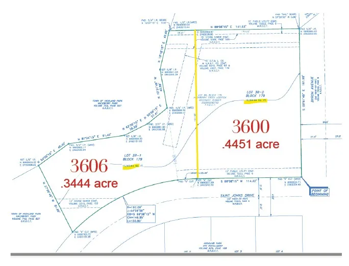 3600 Saint Johns Drive Highland Park, TX 75205