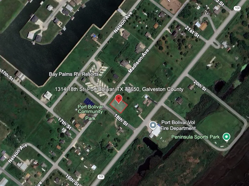 1314 18th Street Port Bolivar, TX 77650