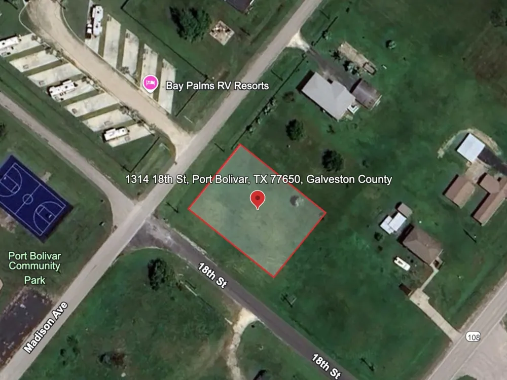 1314 18th Street Port Bolivar, TX 77650