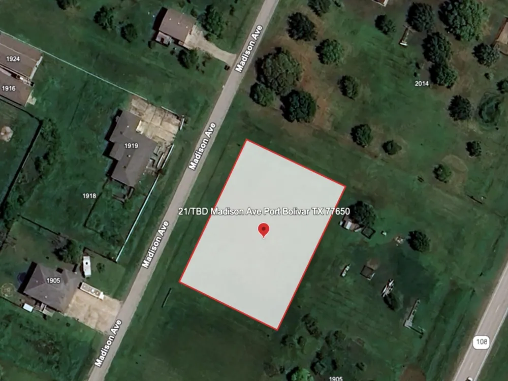 21 TBD Madison Ave Port Bolivar, TX 77650