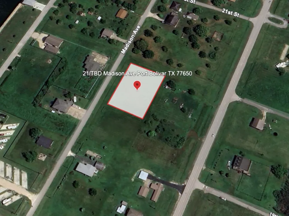 21 TBD Madison Ave Port Bolivar, TX 77650