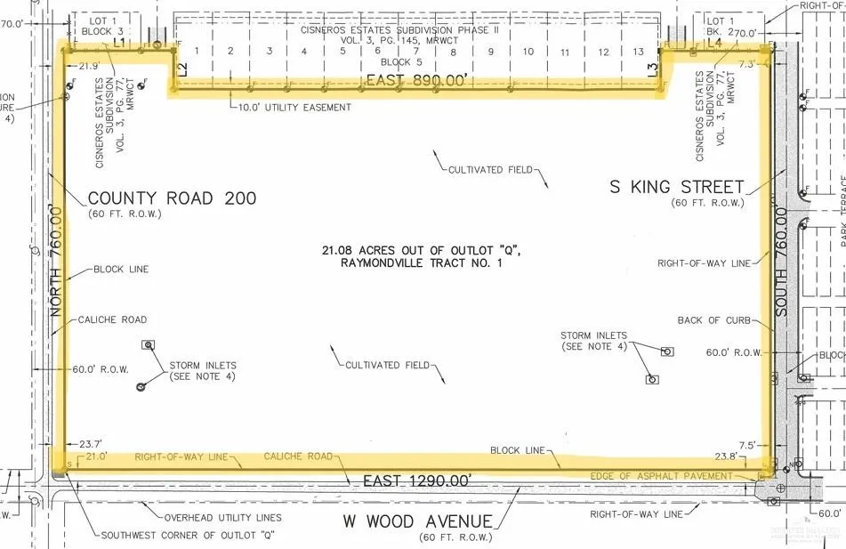 21.08 AC King Street Raymondville, TX 78580