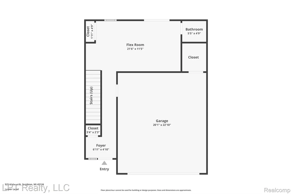 525 Walnut Street Brighton City, MI 48116