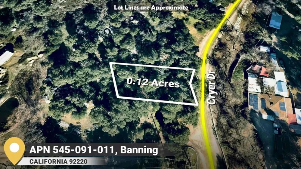 1 Cryer Drive Banning, CA 92220