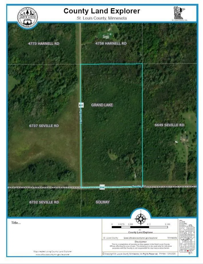 TBD Seville Road Saginaw, MN 55779