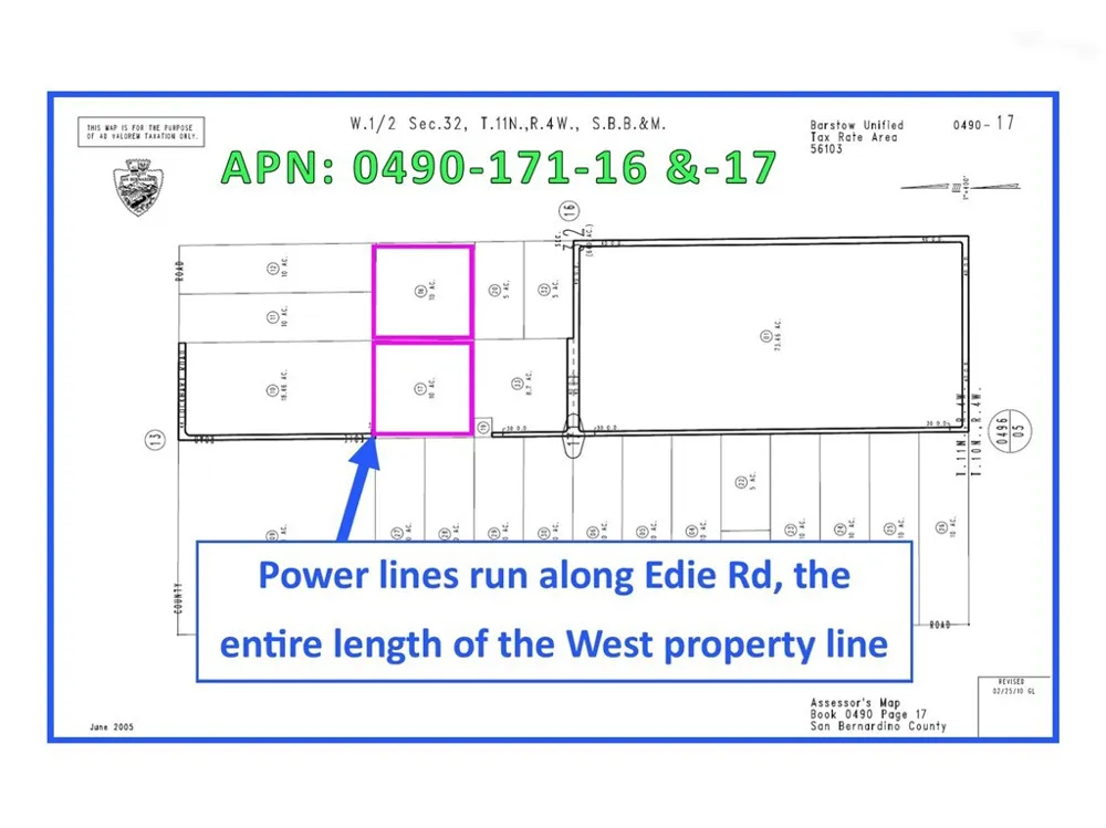 20 Edie Road Hinkley, CA 92347