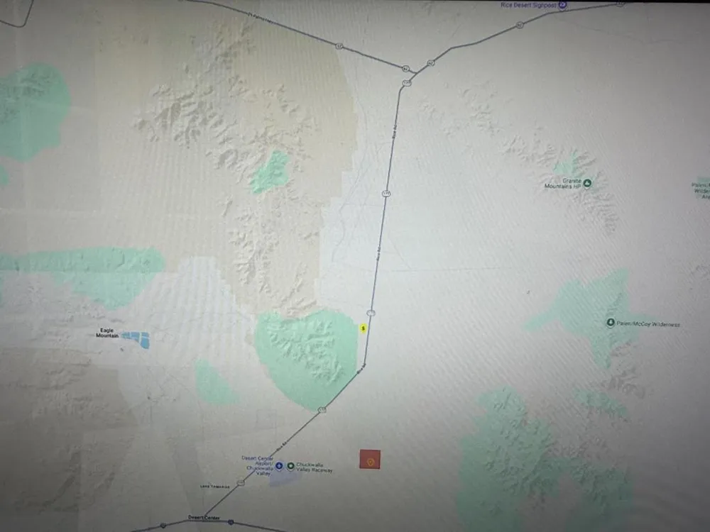 Rice Road Desert Center, CA 92239