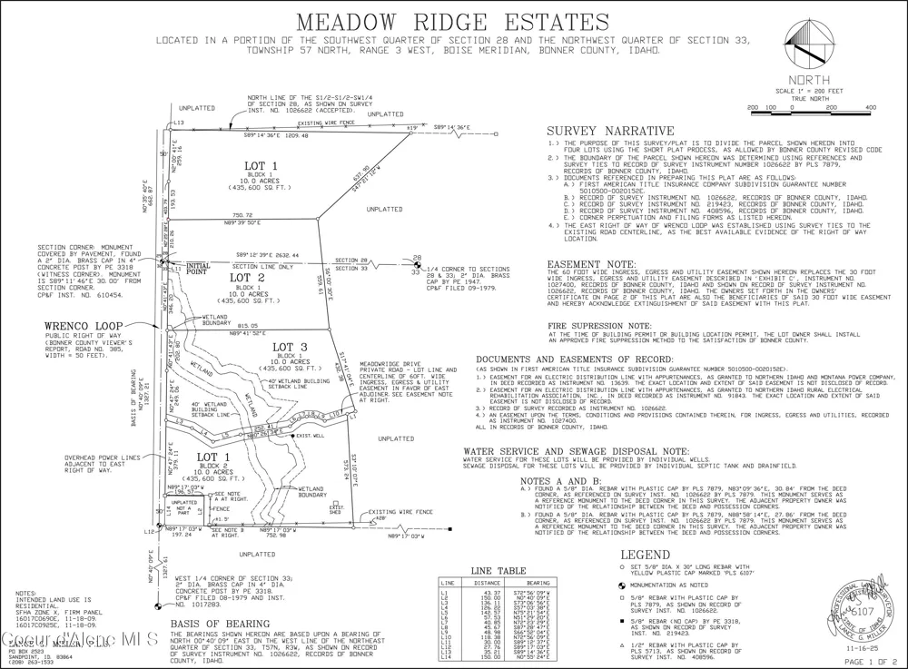 Lot 3 Wrenco Loop Sandpoint, ID 83864