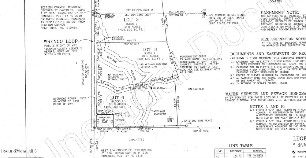 Lot 3 Wrenco Loop Sandpoint, ID 83864
