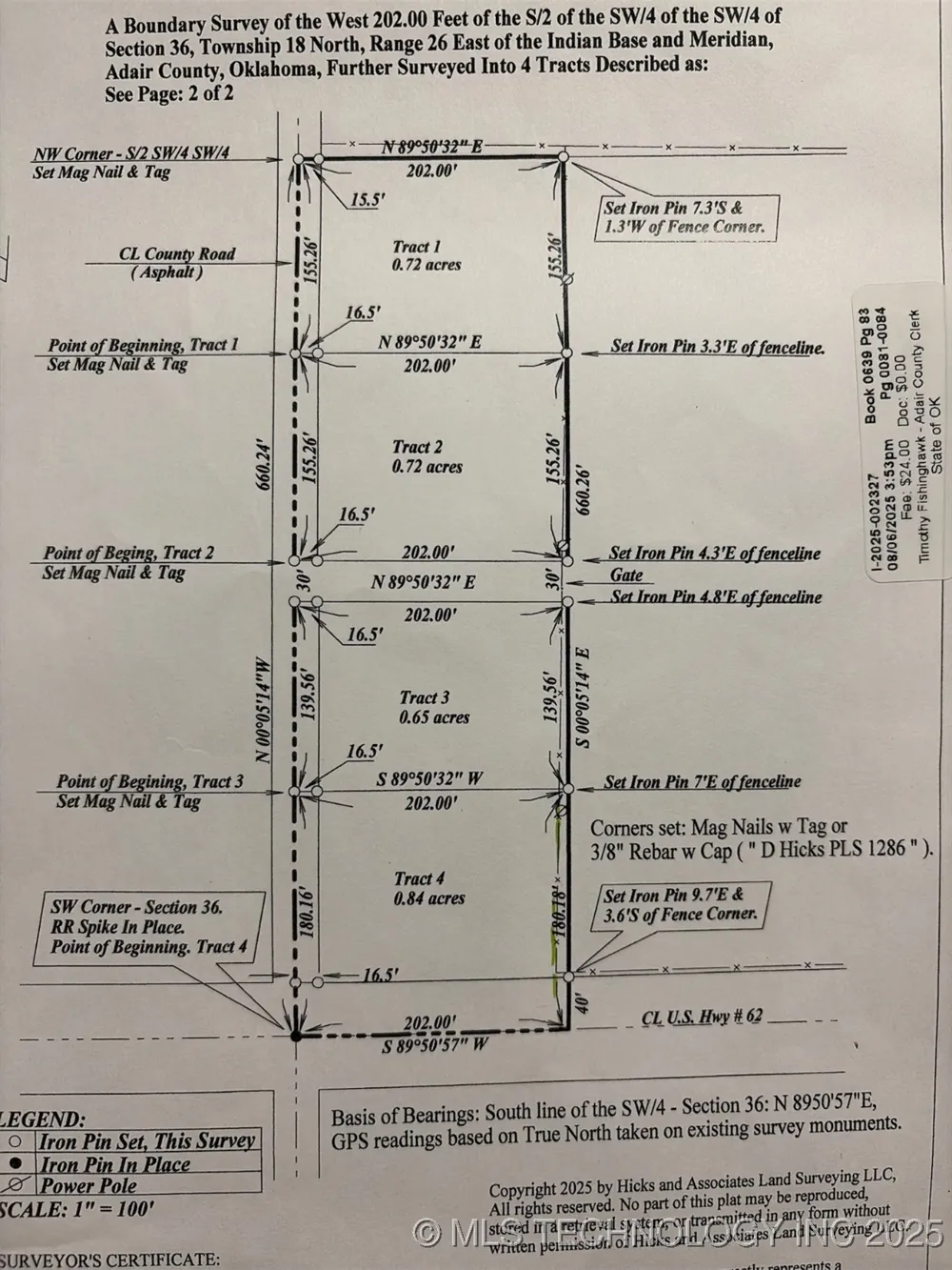 4730 ROAD Westville, OK 74965