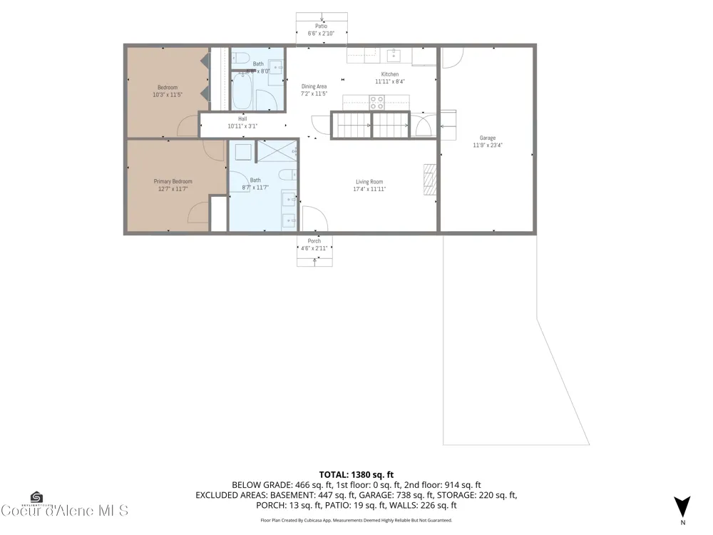 1810 W Honeysuckle Ave. Hayden, ID 83835
