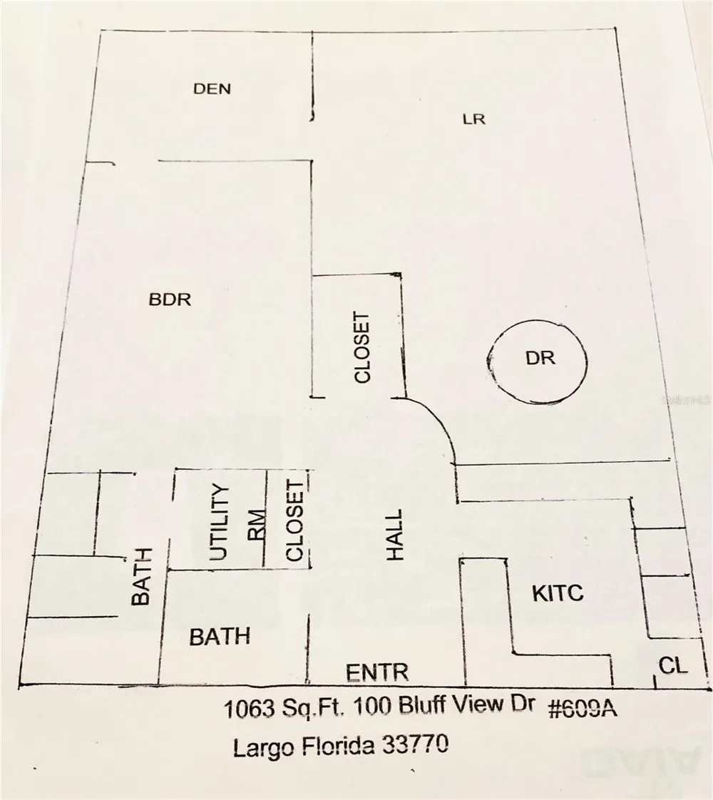 100 BLUFF VIEW DRIVE #609A Belleair Bluffs, FL 33770