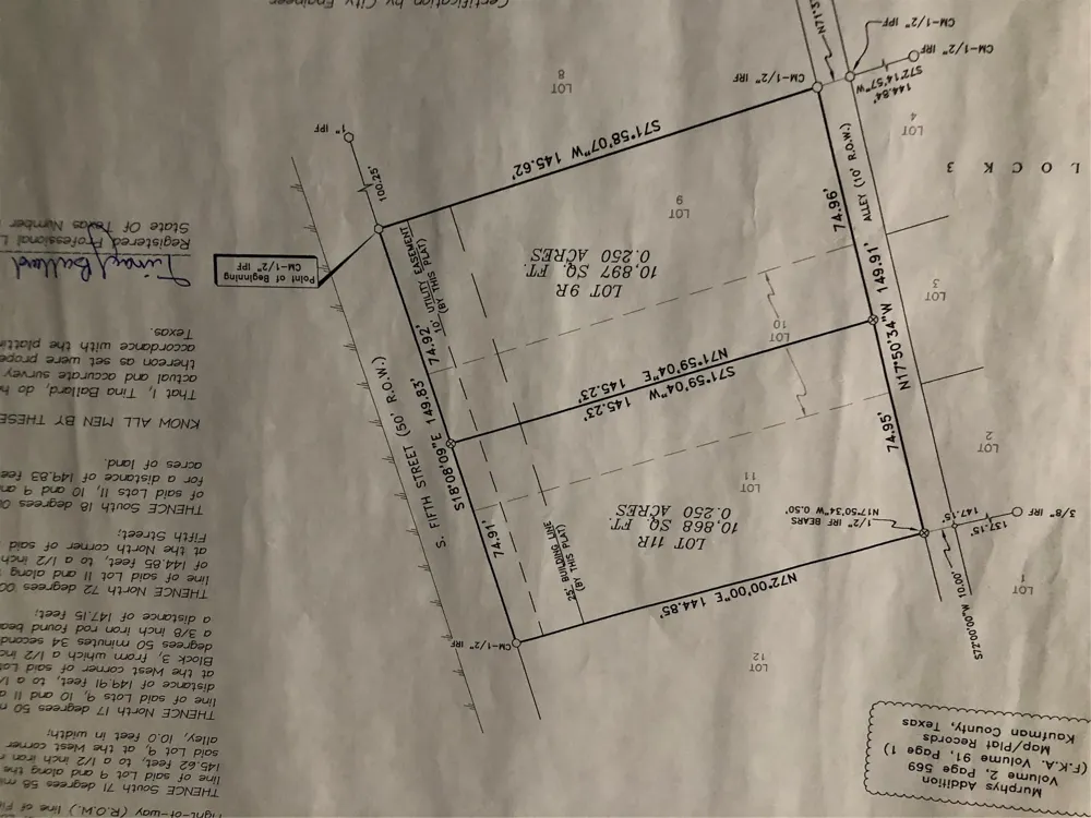 S 5th Street Crandall, TX 75114