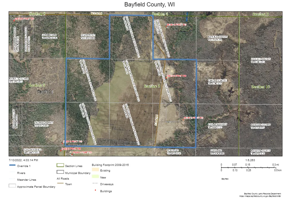 86640 South Pratt Road Bayfield, WI 54814
