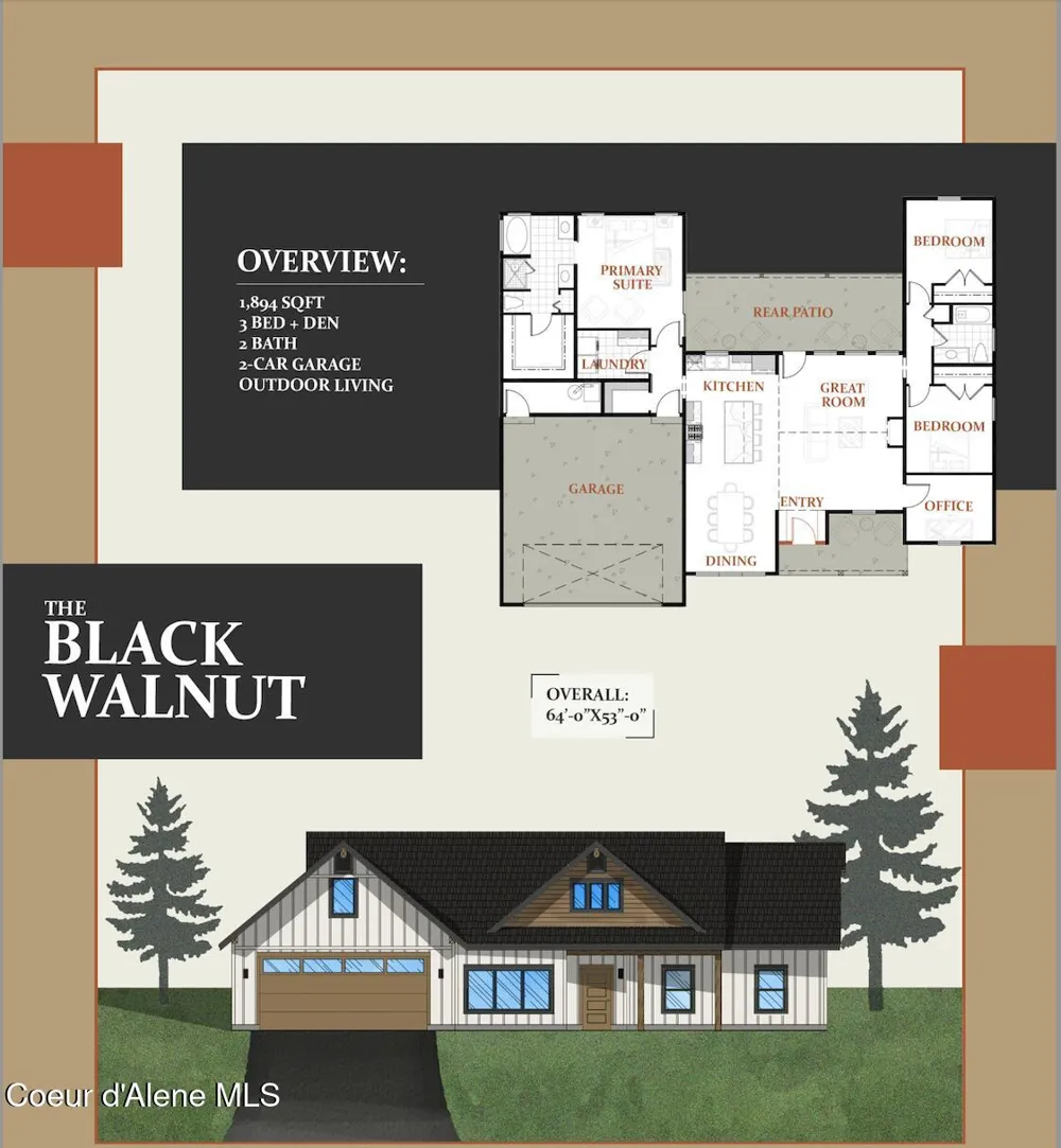 Lot 7 Blk 1 Tamarindo Lane Hayden, ID 83835