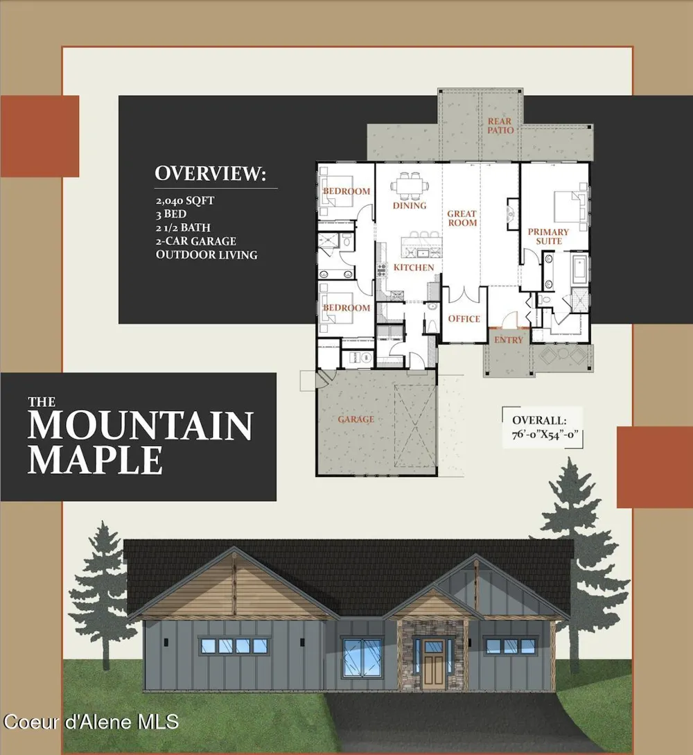 Lot 7 Blk 1 Tamarindo Lane Hayden, ID 83835