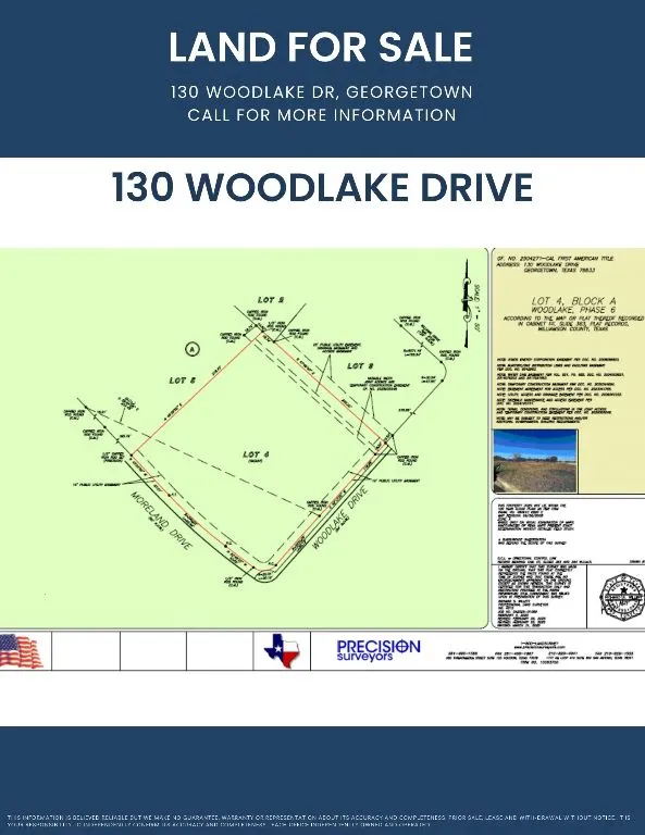 130 Woodlake Drive Georgetown, TX 78633