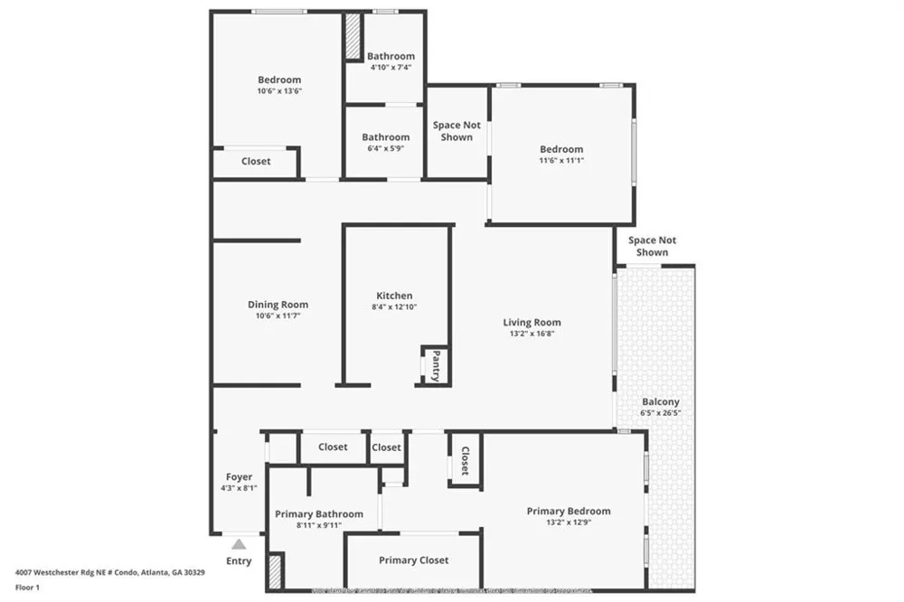 4007 Westchester Ridge NE Brookhaven, GA 30329