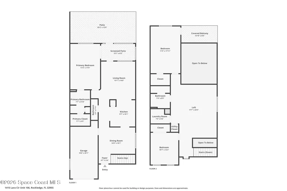 1415 Lara Circle #106 Rockledge, FL 32955