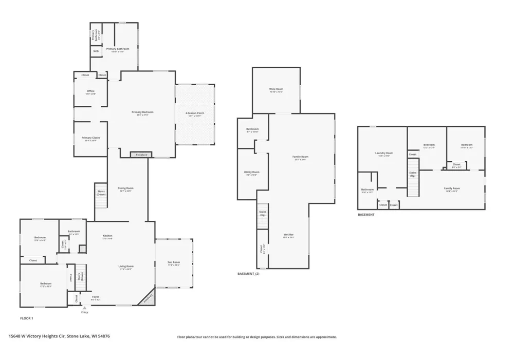 15648 W Victory Heights Circle Stone Lake, WI 54876