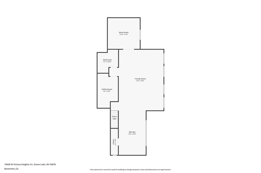 15648 W Victory Heights Circle Stone Lake, WI 54876