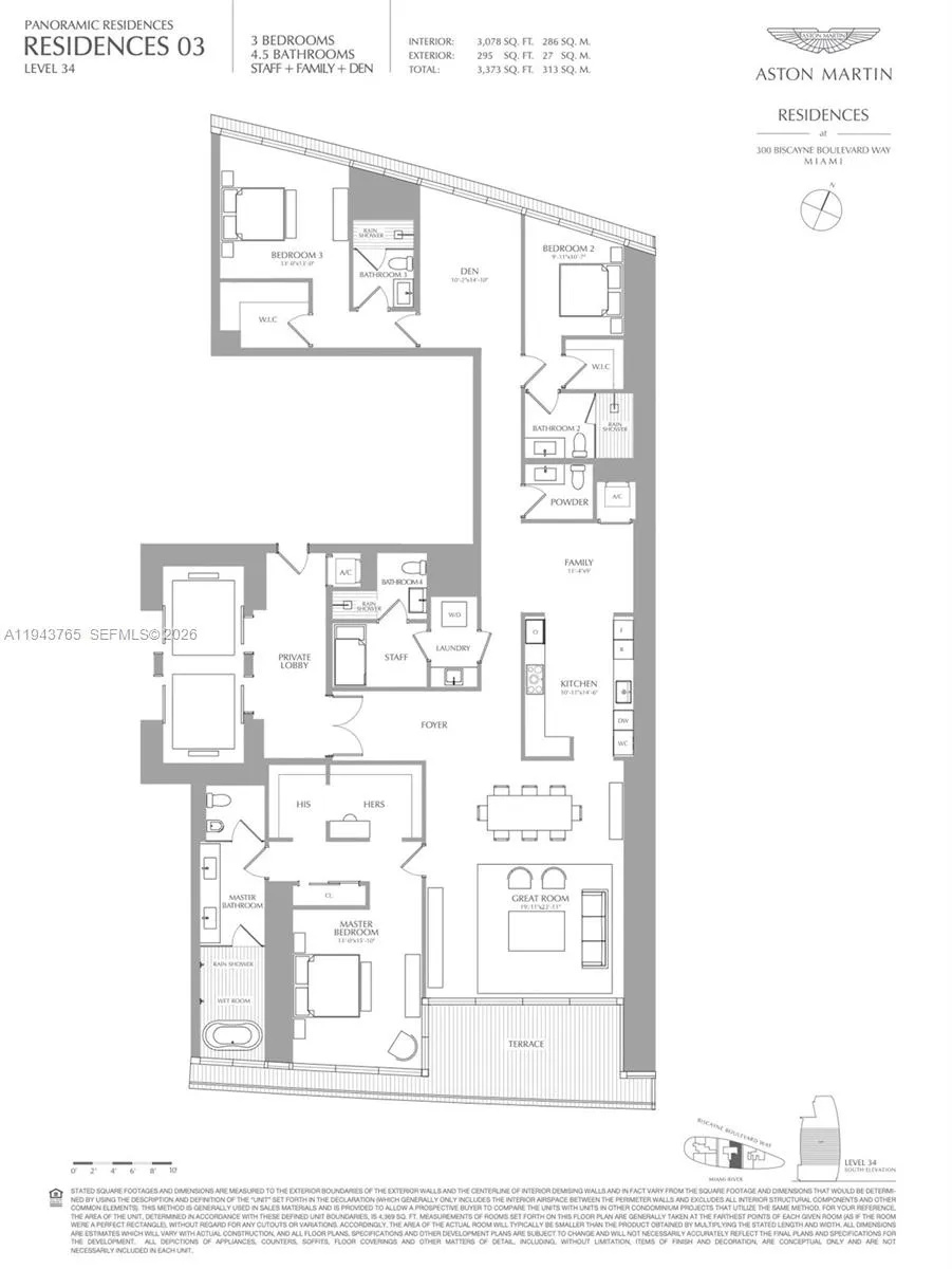300 Biscayne Blvd Way #3403 Miami, FL 33131