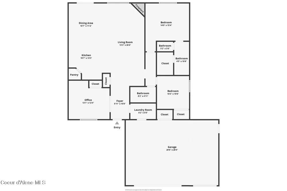 880 E Valley Street S Oldtown, ID 83822