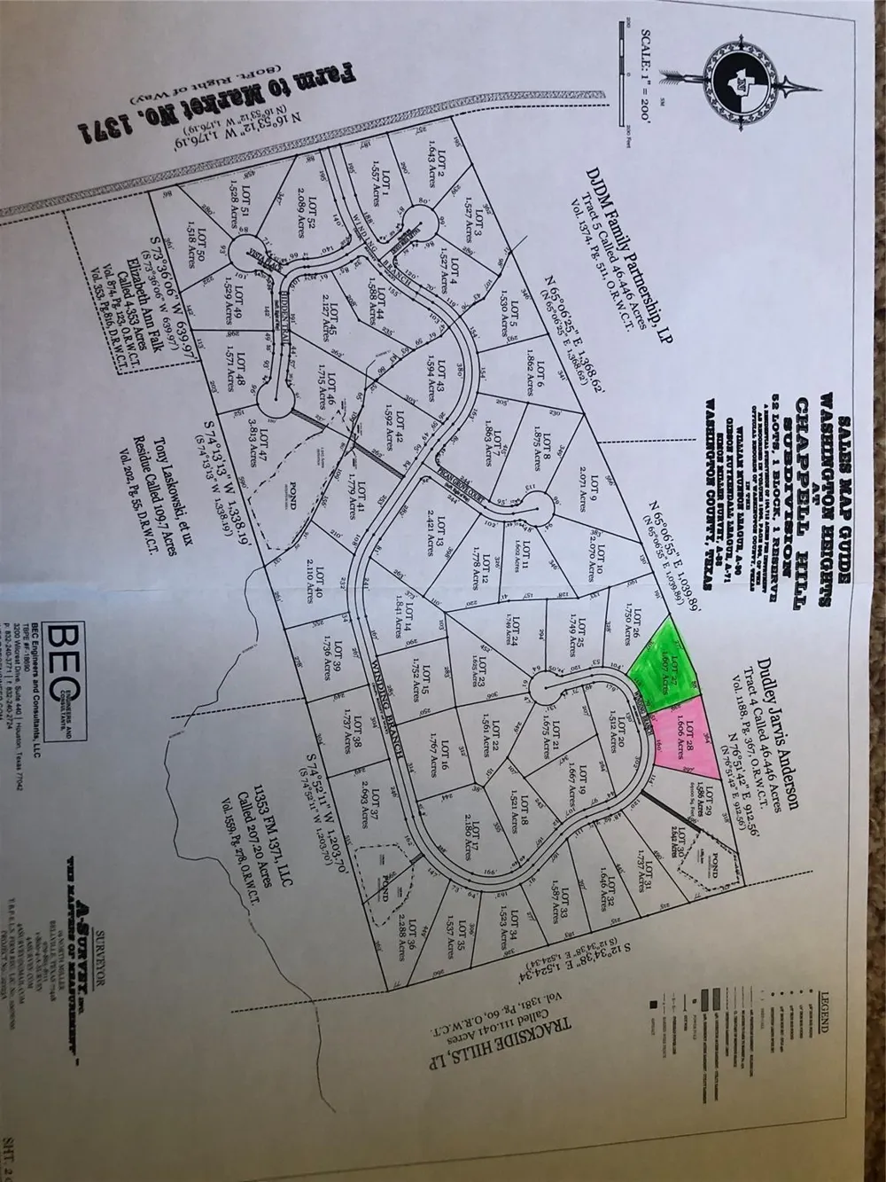 Lot 27 Winding Branch Lane Chappell Hill, TX 77426