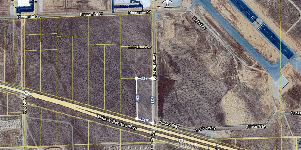 Hwy 58 Business & Lonebutte Rd Mojave, CA 03501