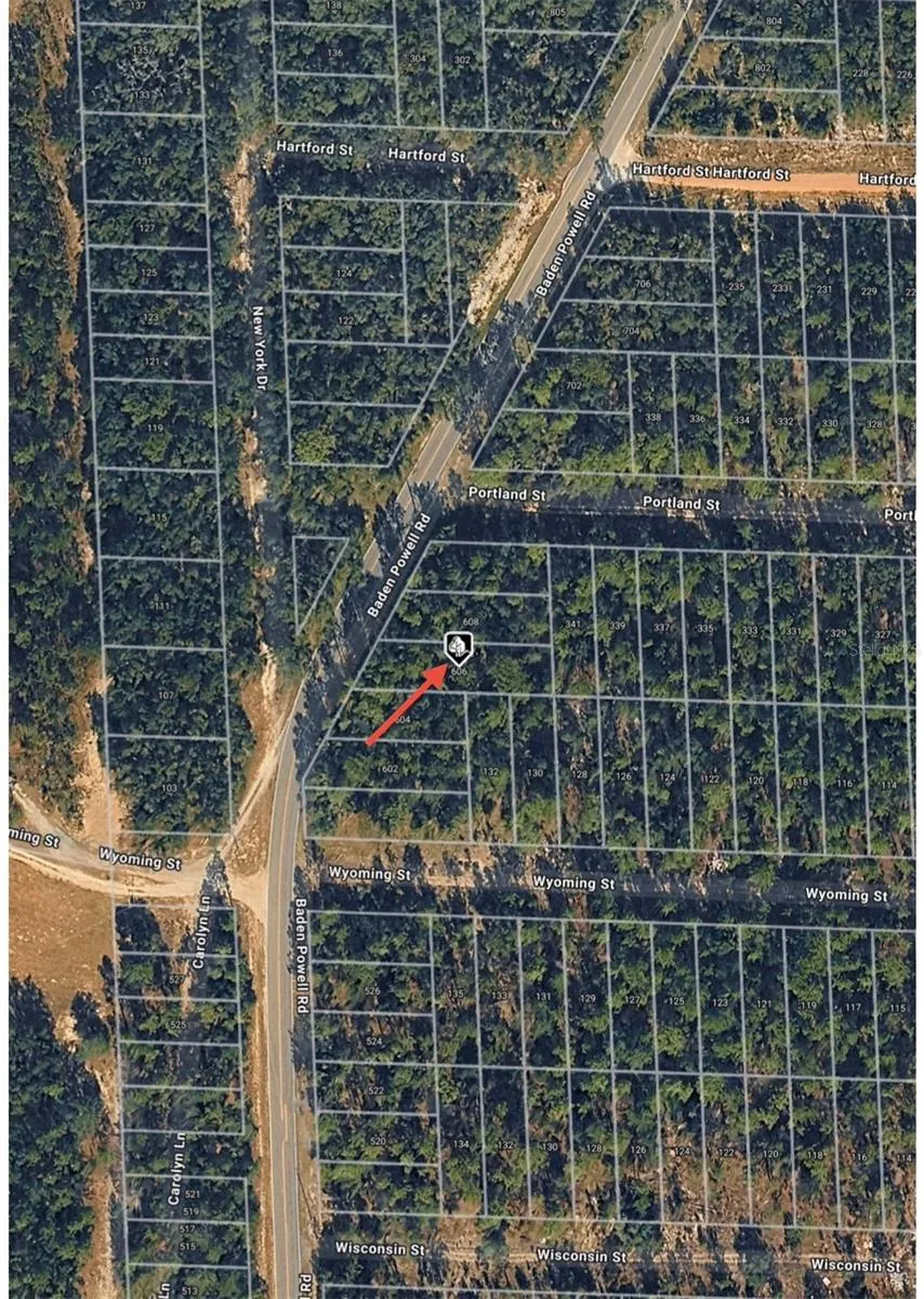 606 BADEN POWELL ROAD Hawthorne, FL 32640