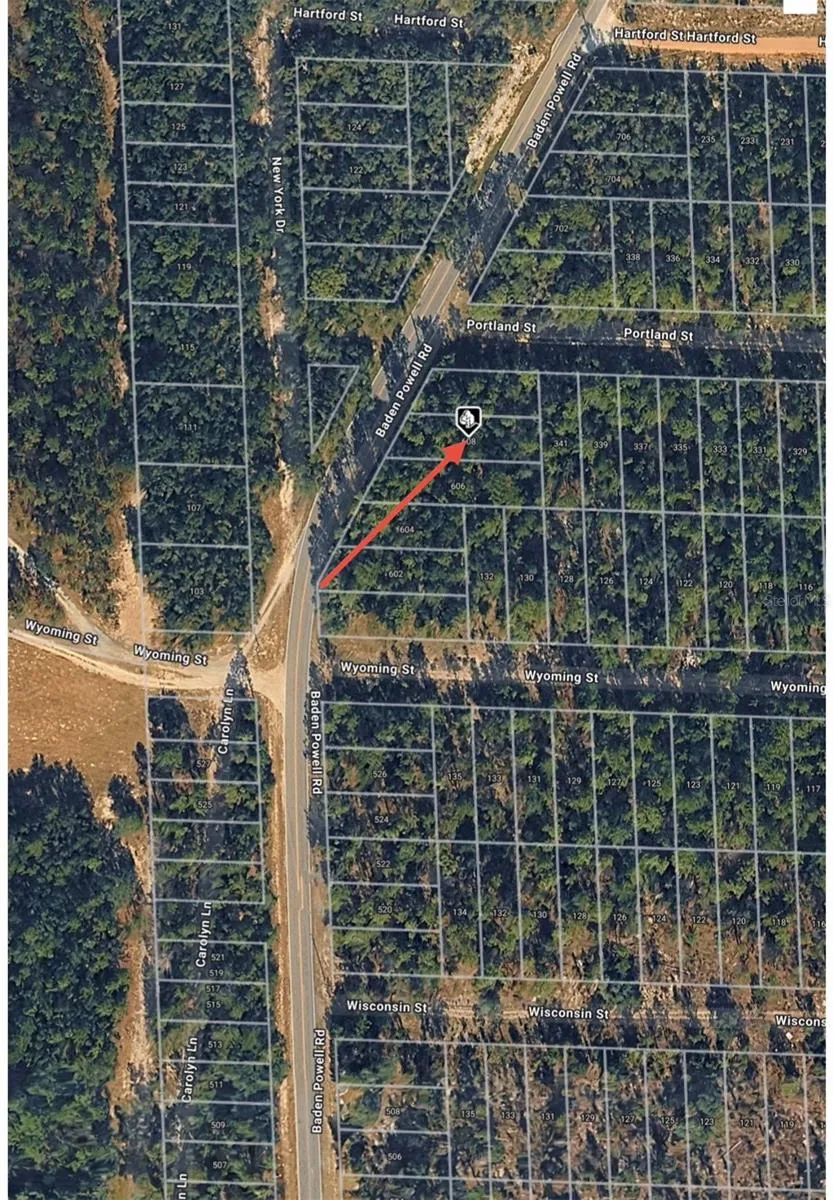 608 BADEN POWELL ROAD Hawthorne, FL 32640