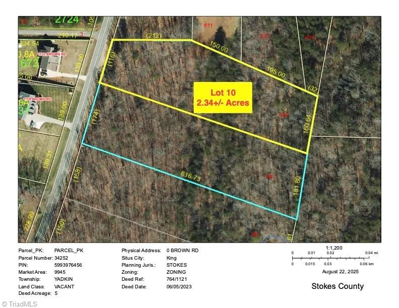 Lot 10 Brown Road King, NC 27021