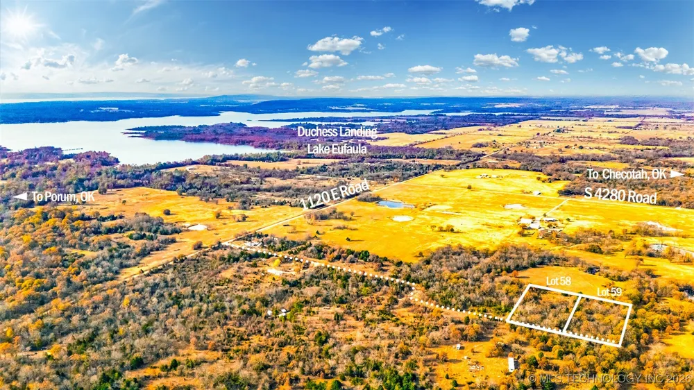58 E 1120 ROAD Checotah, OK 74426