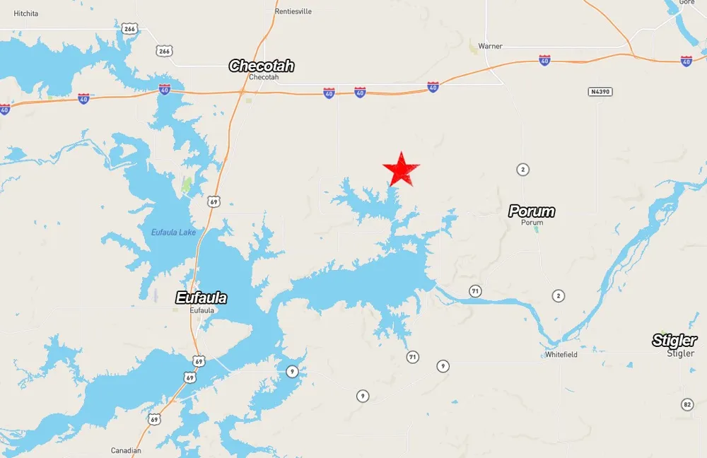58 E 1120 ROAD Checotah, OK 74426