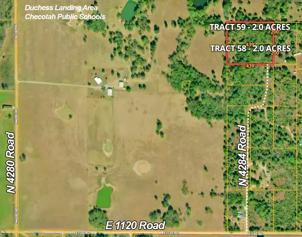 58 E 1120 ROAD Checotah, OK 74426