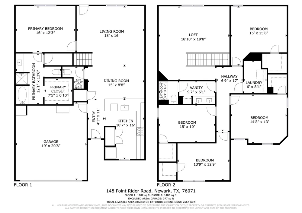 148 Point Rider Road Newark, TX 76071