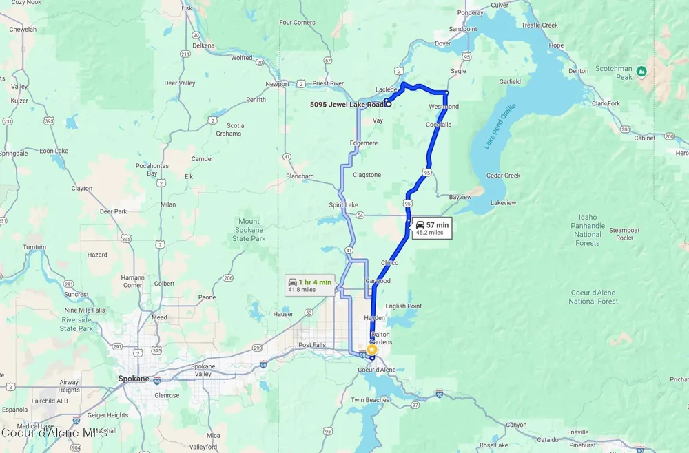 5095 Jewel Lake Road Sagle, ID 83860