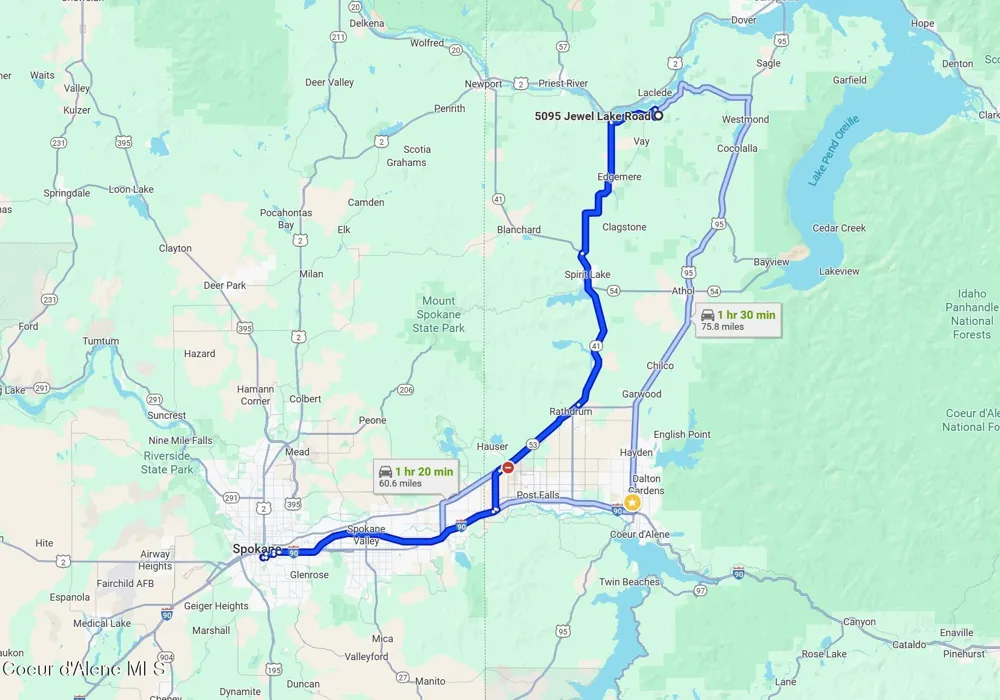 5095 Jewel Lake Road Sagle, ID 83860