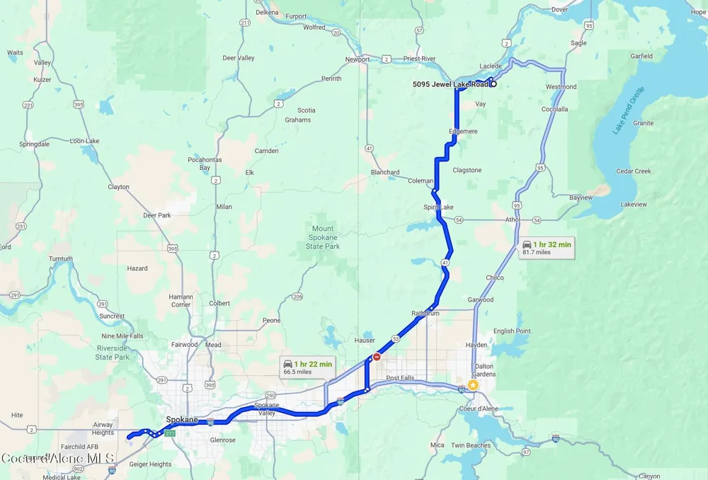 5095 Jewel Lake Road Sagle, ID 83860