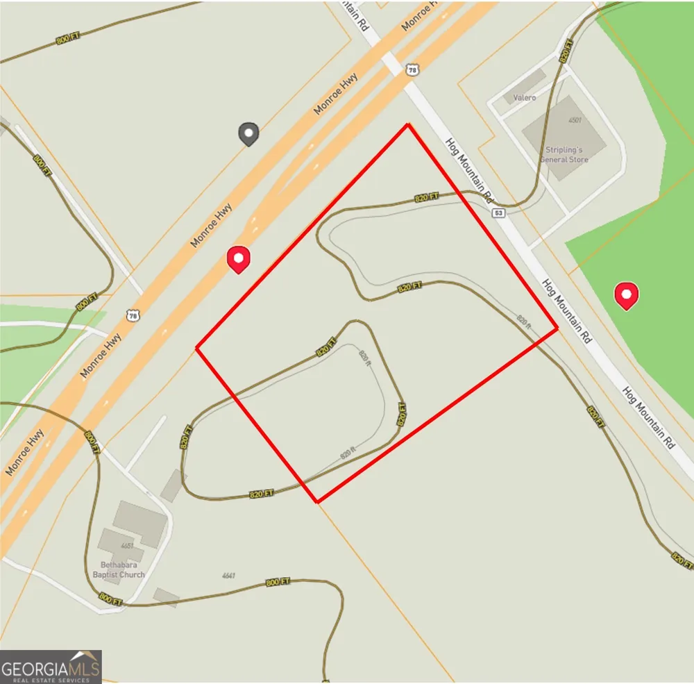 6601 Hog Mountain Hwy - Hwy 53 Bogart, GA 30622