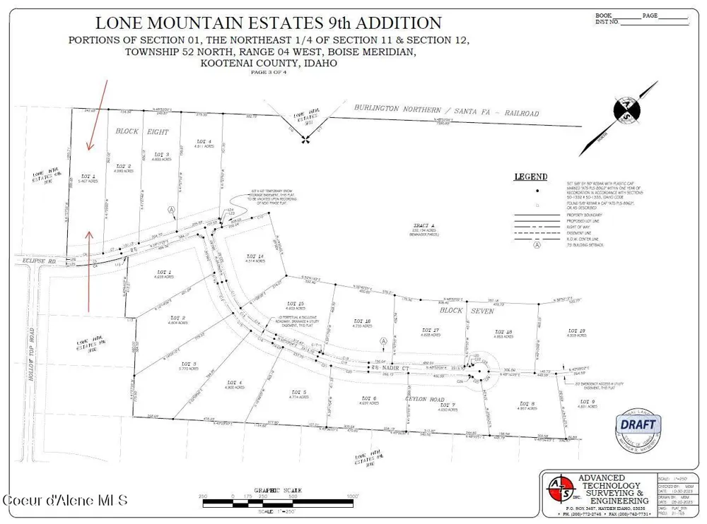 L1B8 Eclipse Road Rathdrum, ID 83858