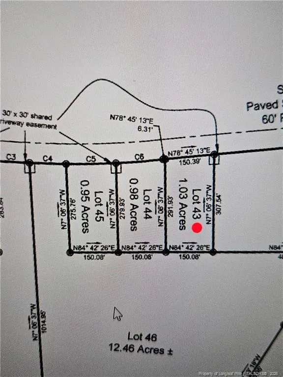Lot 43 Stuarts Mill Road Fairmont, NC 28340