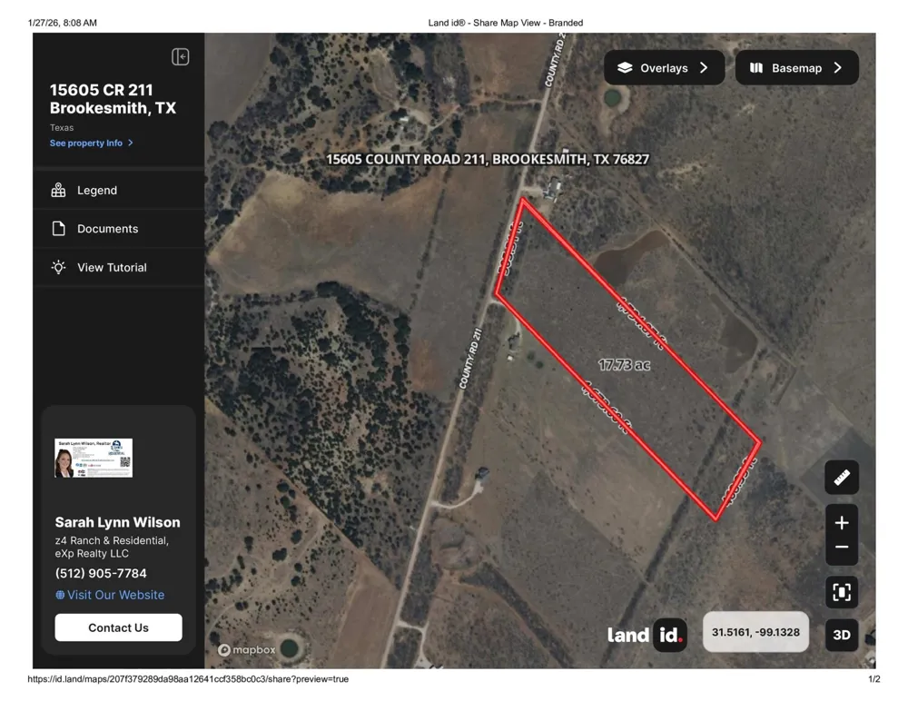 15605 County Road 211 Brookesmith, TX 76827